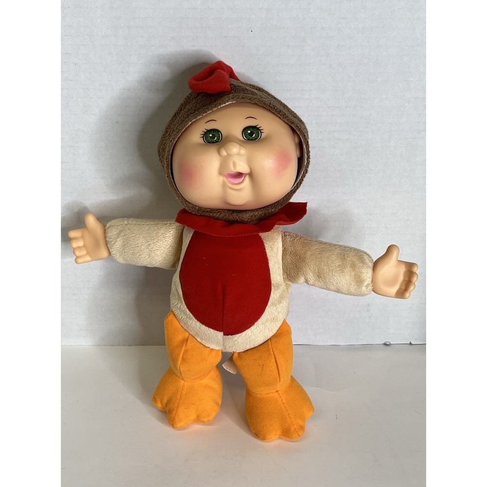 Cabbage Patch Kid Chicken Plush Animal Costume Doll‎ 2015 Toy Rooster